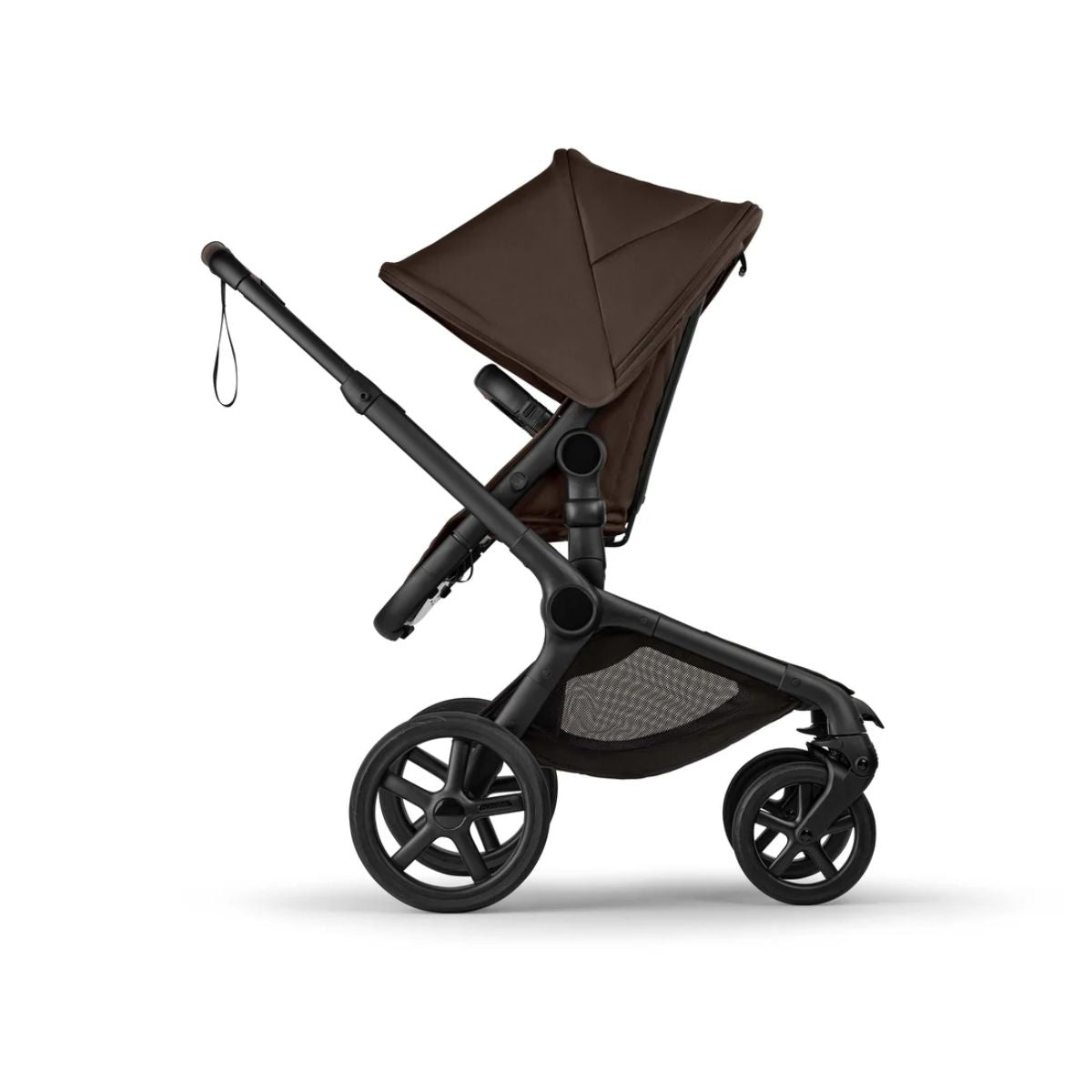 Carrinho de Bebê Bugaboo Fox 5 Renew Complete Cocoa Brown - Effortless One-Hand Control