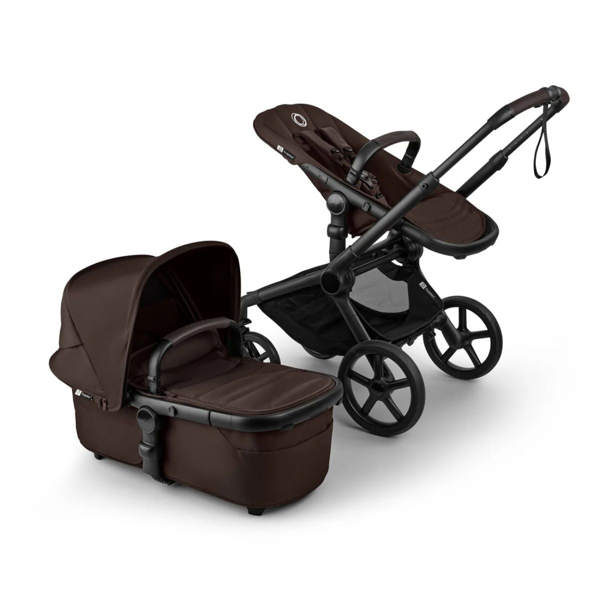 Carrinho de Bebê Bugaboo Fox 5 Renew Complete Cocoa Brown - Grows with Your Child